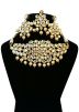 Golden Stone Studded Kundan Choker Set