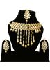 Golden Stone Studded Kundan Choker Set