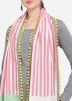 Multicolor Stripes Printed Cotton Dupatta