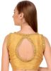 Readymade Golden Cotton Silk Blouse