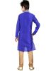 Readymade Royal Blue Art Silk Kids Kurta Pajama