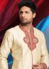 Readymade Gold Art Silk Kurta Pyjama