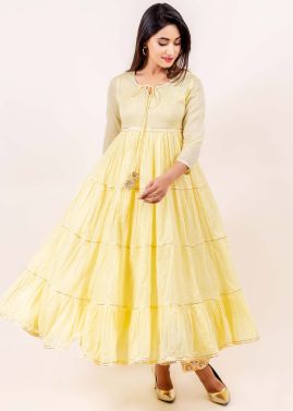 Yellow Multi Tiered Readymade ...