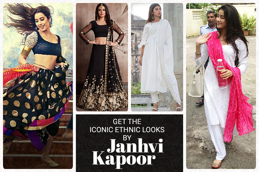 Here's How To Nail Every Ethnic Look Rocked By Janhvi Kapoor