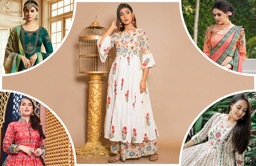 Transform Your Look with These Prime Picks in Printed Ethnic Wears