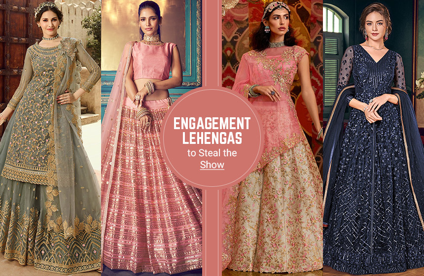 7 Show-Stealer Engagement Lehenga Styles For A Modern To-Be Betrothed