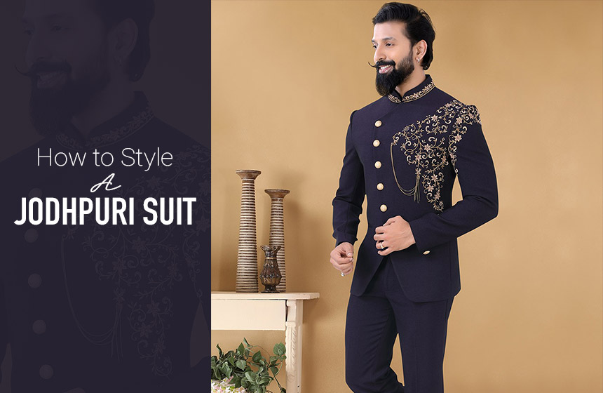 How to Style a Jodhpuri Suit?