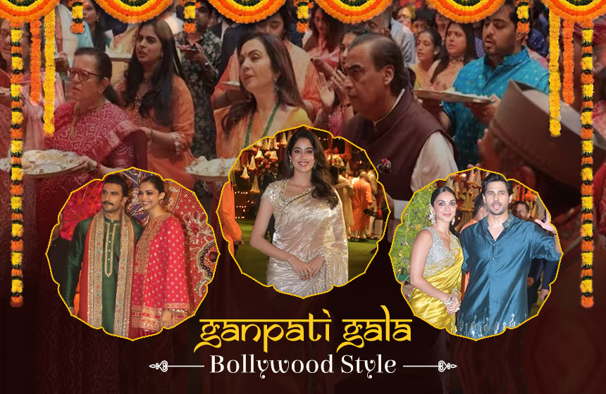 Bollywood Ethnic Fashion from Antilia's Ganpati Celebration