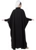 Readymade Black Shirt Style Kaftan With Abaya