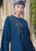 Readymade Blue Bell Sleeved Abaya