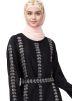 Readymade Beads Embroidered Abaya With Belt