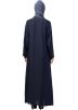 Blue Readymade Pocketed Abaya