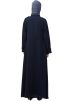 Blue Overlapped Readymade Abaya