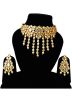 Golden Stone Studded Kundan Choker Set