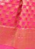 Pink Woven Art Silk Dupatta