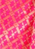 Woven Pink Art Silk Dupatta