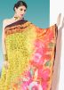 Yellow Georgette Readymade Kaftan