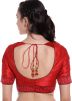 Readymade Red Dupion Silk Blouse