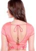 Pink Embroidered Readymade Blouse