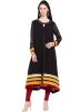 Black Readymade Georgette Designer Indian Tunics USA Online 