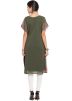 Green Readymade Georgette Tunic