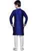 Readymade Blue Art Silk Kids Kurta Pajama