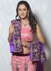 Pink Net Lehenga Choli With Dupatta