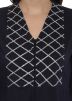 Black Bell Sleeved Gota Patti Embellished Kurta Set