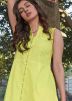 Yellow Readymade Kameez Palazzo Set