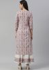 Readymade Kurta Palazzo Set In Off White