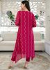 Readymade Pink Kurta Set With Jacket