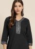 Readymade Black Gota Patti Kurta & Palazzo