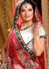 White Net Lehenga Choli with Dupatta