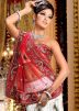 White Net Lehenga Choli with Dupatta