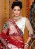 Net White Embroidered Lehenga 