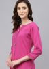 Readymade Pink Kurta & Palazzo Set