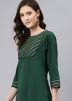 Green Readymade Laced Palazzo Set