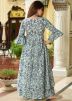 Green Readymade Digital Printed Palazzo Set