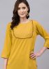 Readymade Yellow Laced Palazzo Set