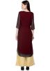 Maroon Embroidered Kurta & Palazzo