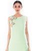 Pastel Green Asymmetric Tunic With Palazzo