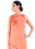 Orange Asymmetrical Top With Palazzo