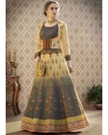 Indo Western Gown for Wedding: Buy Digital Printed Indian Gowns Online USA