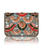 Sequins Embellished Multicolor Sling Bag